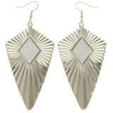Mi Amore Dangle-Earrings Silver-Tone