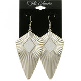 Mi Amore Dangle-Earrings Silver-Tone