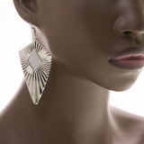 Mi Amore Dangle-Earrings Silver-Tone