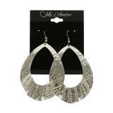 Mi Amore Dangle-Earrings Silver-Tone