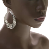 Mi Amore Dangle-Earrings Silver-Tone