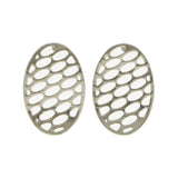 Mi Amore Dangle-Earrings Silver-Tone