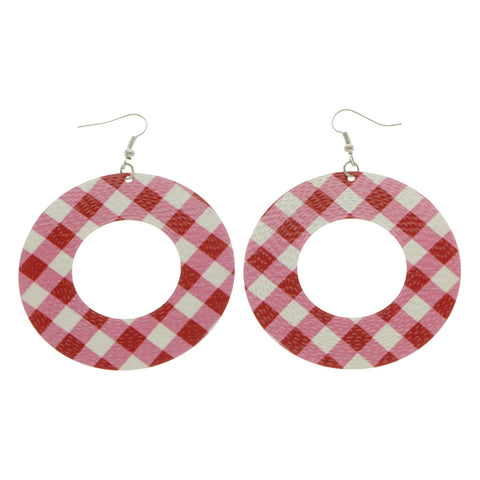 Mi Amore Dangle-Earrings Red/White