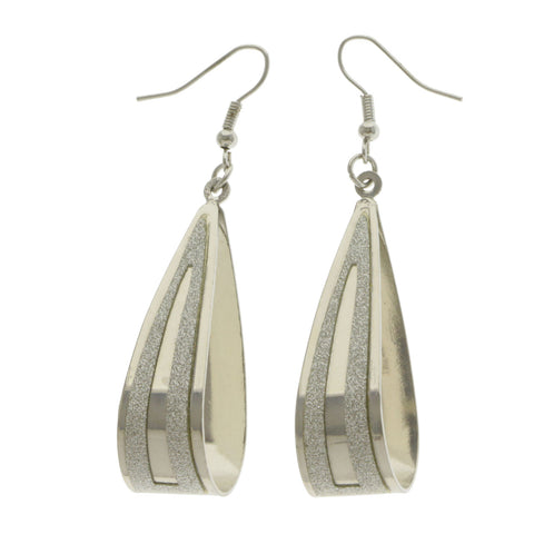 Mi Amore Dangle-Earrings Silver-Tone