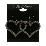 Mi Amore Heart Dangle-Earrings Multicolor