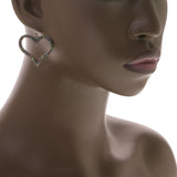 Mi Amore Heart Dangle-Earrings Multicolor