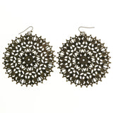 Mi Amore Dangle-Earrings Bronze-Tone