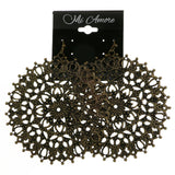 Mi Amore Dangle-Earrings Bronze-Tone