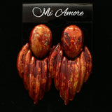 Mi Amore Dangle-Earrings Red