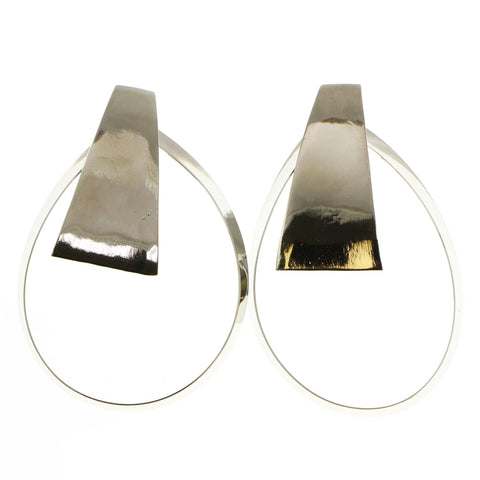 Mi Amore Dangle-Earrings Silver-Tone