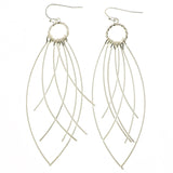 Mi Amore Dangle-Earrings Silver-Tone