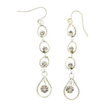 Mi Amore Dangle-Earrings Silver-Tone