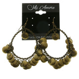 Mi Amore Dangle-Earrings Bronze-Tone