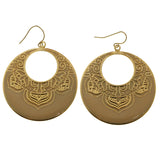 Mi Amore Dangle-Earrings Gold-Tone/Peach