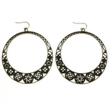 Mi Amore Dangle-Earrings Bronze-Tone