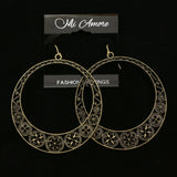 Mi Amore Dangle-Earrings Bronze-Tone