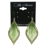 Mi Amore Dangle-Earrings Gold-Tone/Green