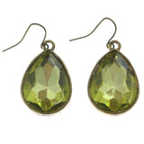 Mi Amore Dangle-Earrings Gold-Tone/Green