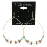 Mi Amore Dangle-Earrings Gold-Tone/Multicolor