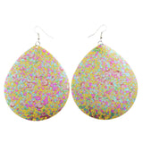 Mi Amore Dangle-Earrings Yellow/Multicolor