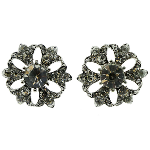 Mi Amore Stud-Earrings Silver-Tone