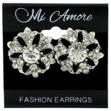 Mi Amore Stud-Earrings Silver-Tone