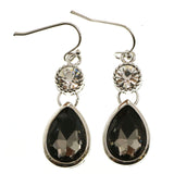 Mi Amore Dangle-Earrings Silver-Tone/Gray
