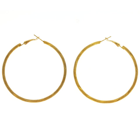 Mi Amore Hoop-Earrings Copper-Tone