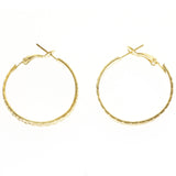 Mi Amore Hoop-Earrings Gold-Tone