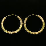 Mi Amore Hoop-Earrings Gold-Tone