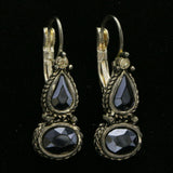 Mi Amore Dangle-Earrings Blue/Silver-Tone
