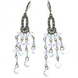 Mi Amore Drop-Dangle-Earrings Blue/Silver-Tone