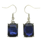 Mi Amore Dangle-Earrings Blue/Silver-Tone