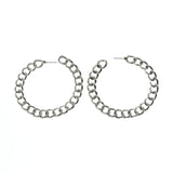 Mi Amore Dangle-Earrings Silver-Tone