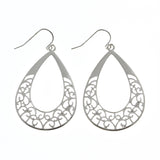 Mi Amore Dangle-Earrings Silver-Tone