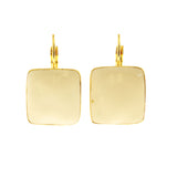 Mi Amore Dangle-Earrings Gold-Tone/White