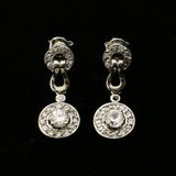 Mi Amore Dangle-Earrings Silver-Tone