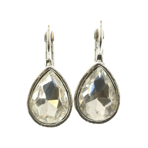 Mi Amore Dangle-Earrings Silver-Tone
