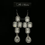 Mi Amore Dangle-Earrings Silver-Tone