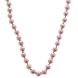 Mi Amore Bead-Necklace Pink/Silver-Tone