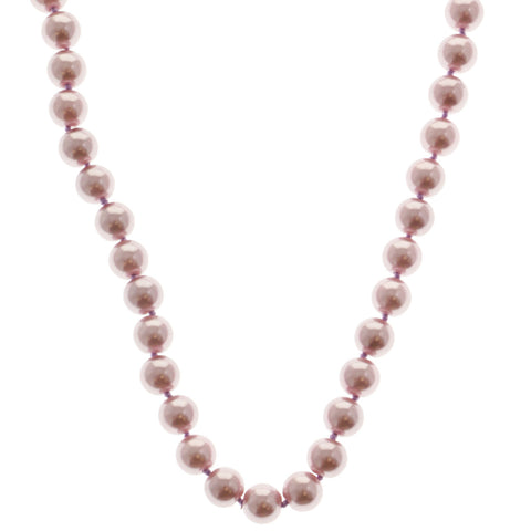 Mi Amore Bead-Necklace Pink/Silver-Tone
