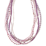 Mi Amore Layered-Necklace Multicolor/Silver-Tone