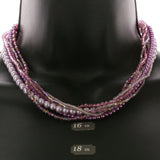 Mi Amore Layered-Necklace Multicolor/Silver-Tone
