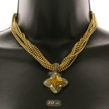 Mi Amore Pendant-Necklace Gold-Tone/Silver-Tone