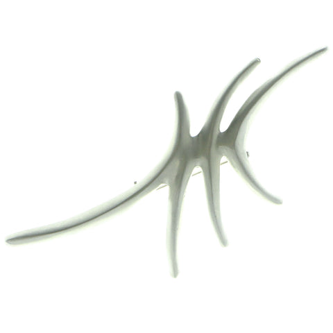 Mi Amore Brooch-Pin Silver-Tone