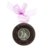 Mi Amore Picture-Frame Silver-Tone/Purple