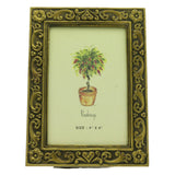 Mi Amore Flower Picture-Frame Bronze-Tone