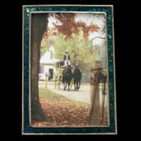 Mi Amore Picture-Frame Green/Silver-Tone