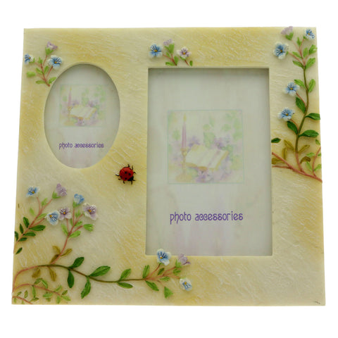 Mi Amore Flower Picture-Frame Multicolor