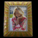 Mi Amore Picture-Frame Orange/Gold-Tone